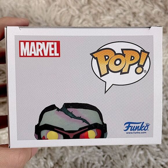 Funko Pop! Marvel What If...? #942 Zombie Falcon w/ Protective Case - Picture 5 of 6